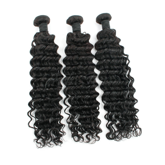 Deep wave virgin hair