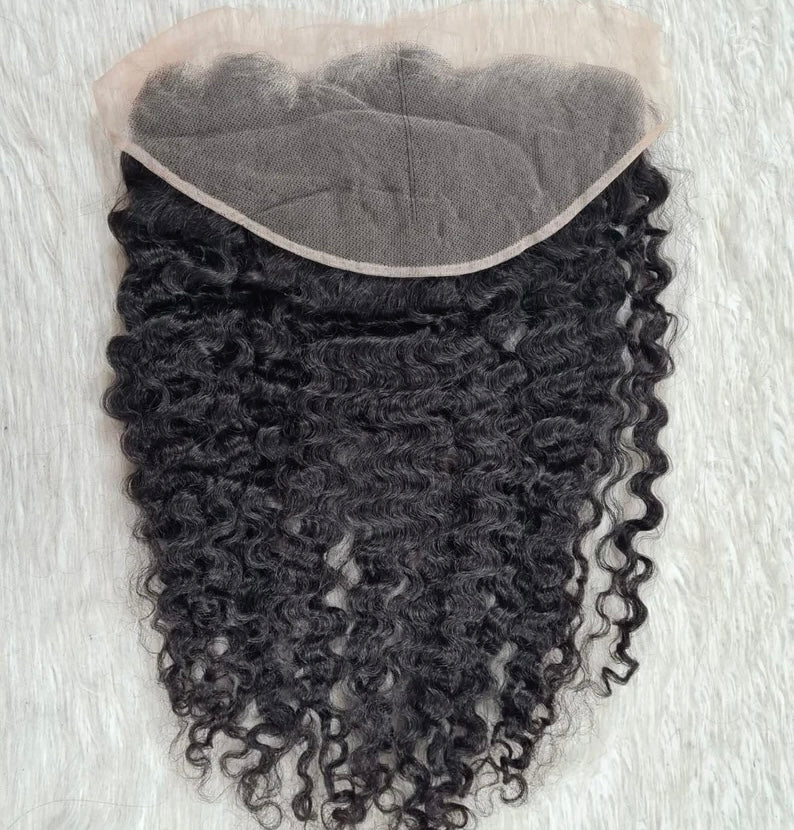 Burmese curly Frontal